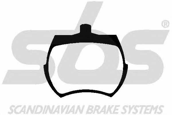 SBS 1501229900 Brake Pad Set, disc brake 1501229900: Buy near me in Poland at 2407.PL - Good price!