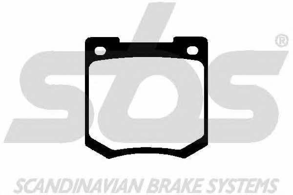SBS 1501229901 Brake Pad Set, disc brake 1501229901: Buy near me in Poland at 2407.PL - Good price!