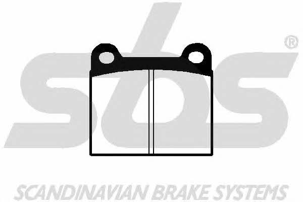 SBS 1501229906 Brake Pad Set, disc brake 1501229906: Buy near me in Poland at 2407.PL - Good price!