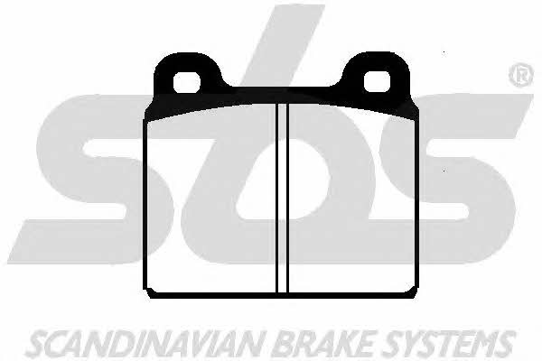 SBS 1501229907 Brake Pad Set, disc brake 1501229907: Buy near me in Poland at 2407.PL - Good price!