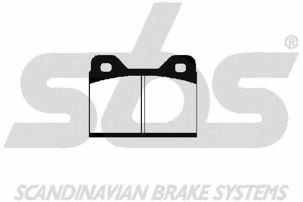 SBS 1501229919 Brake Pad Set, disc brake 1501229919: Buy near me in Poland at 2407.PL - Good price!