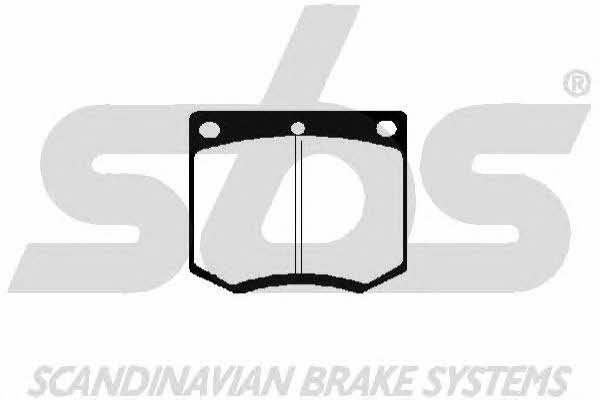 SBS 1501229923 Brake Pad Set, disc brake 1501229923: Buy near me in Poland at 2407.PL - Good price!