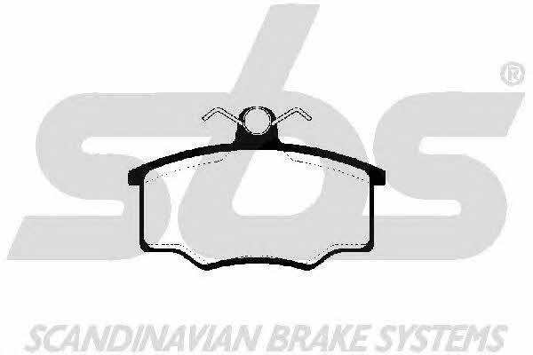 SBS 1501229927 Brake Pad Set, disc brake 1501229927: Buy near me in Poland at 2407.PL - Good price!