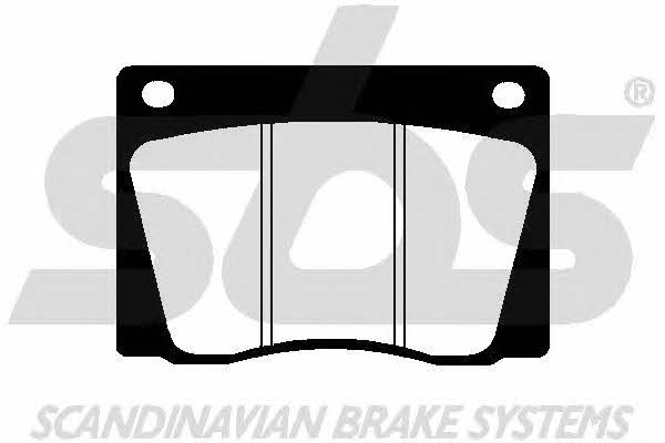 SBS 1501229933 Brake Pad Set, disc brake 1501229933: Buy near me in Poland at 2407.PL - Good price!