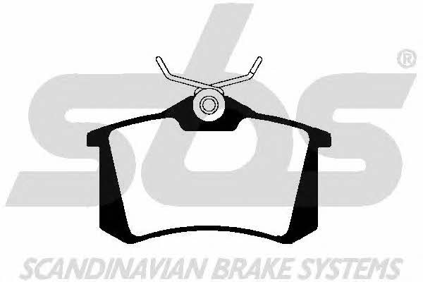 SBS 1501229970 Brake Pad Set, disc brake 1501229970: Buy near me in Poland at 2407.PL - Good price!