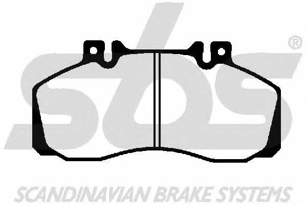 SBS 1501229976 Гальмівні колодки, комплект 1501229976: Приваблива ціна - Купити у Польщі на 2407.PL!