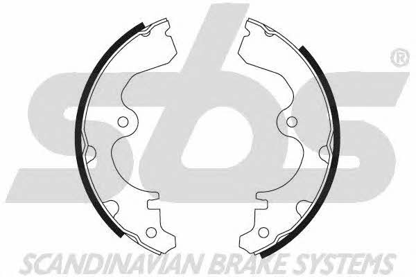 SBS 18492745424 Brake shoe set 18492745424: Buy near me at 2407.PL in Poland at an Affordable price!