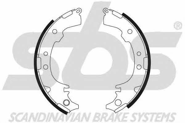 SBS 18492745601 Brake shoe set 18492745601: Buy near me at 2407.PL in Poland at an Affordable price!