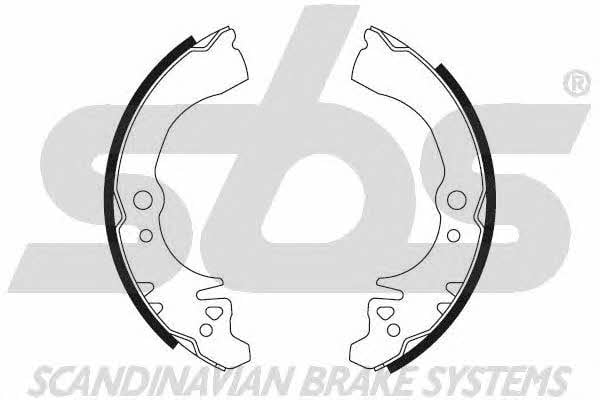 SBS 18492751498 Brake shoe set 18492751498: Buy near me at 2407.PL in Poland at an Affordable price!