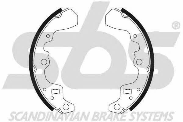 SBS 18492752428 Parking brake shoes 18492752428: Buy near me at 2407.PL in Poland at an Affordable price!