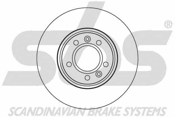 SBS 1815343727 Front brake disc ventilated 1815343727: Buy near me in Poland at 2407.PL - Good price!