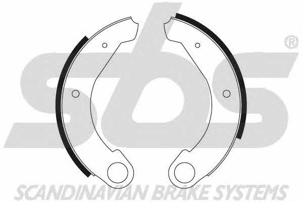 SBS 18492719260 Parking brake shoes 18492719260: Buy near me in Poland at 2407.PL - Good price!