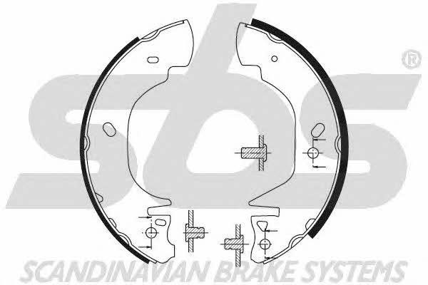 SBS 18492725570 Bremsbackensatz 18492725570: Kaufen Sie zu einem guten Preis in Polen bei 2407.PL!