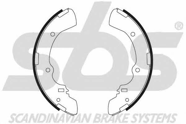 SBS 18492730505 Brake shoe set 18492730505: Buy near me at 2407.PL in Poland at an Affordable price!