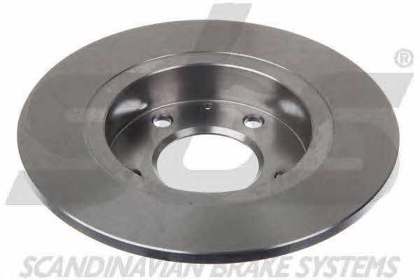 Rear brake disc, non-ventilated SBS 1815203228