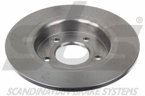 Rear brake disc, non-ventilated SBS 1815203252