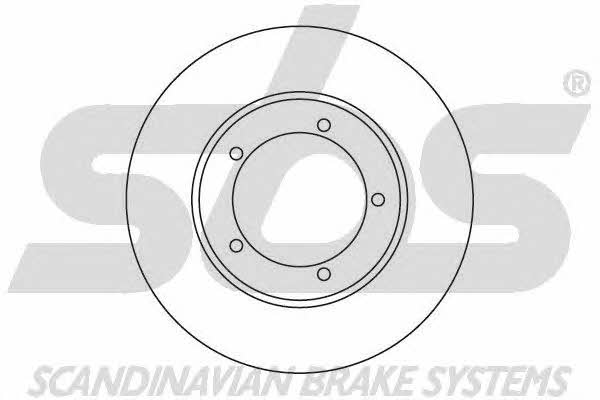 SBS 1815204901 Unventilated front brake disc 1815204901: Buy near me in Poland at 2407.PL - Good price!