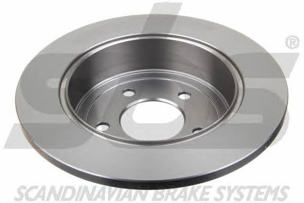 Rear brake disc, non-ventilated SBS 1815209311