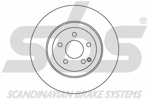 SBS 1815343361 Brake disc 1815343361: Buy near me in Poland at 2407.PL - Good price!