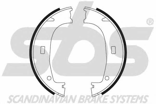 SBS 18492715553 Parking brake shoes 18492715553: Buy near me in Poland at 2407.PL - Good price!