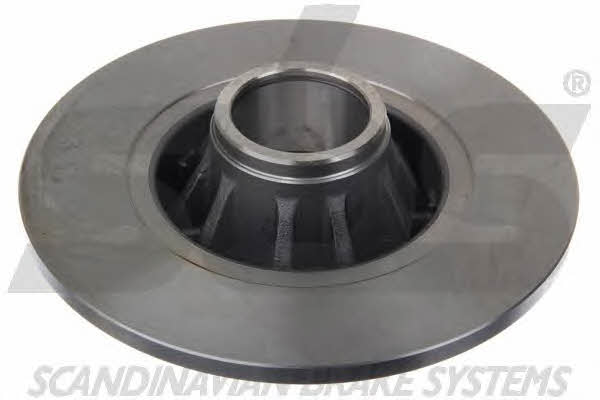 Rear brake disc, non-ventilated SBS 1815203647