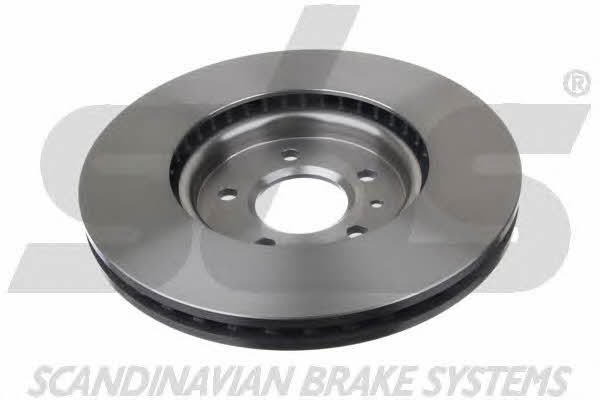 Front brake disc ventilated SBS 1815203675