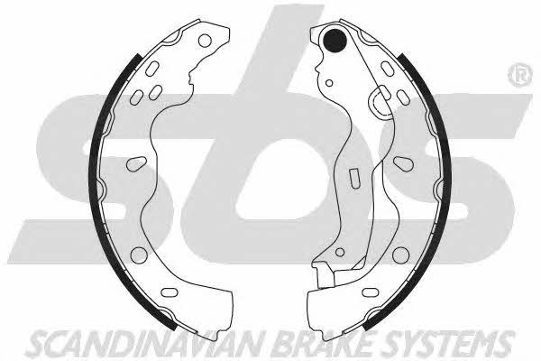 SBS 18492723759 Brake shoe set 18492723759: Buy near me at 2407.PL in Poland at an Affordable price!