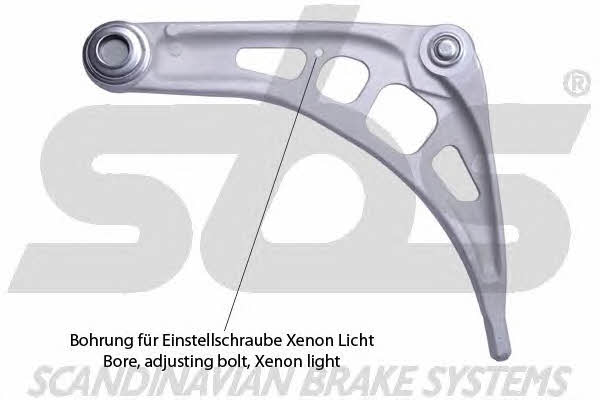 SBS 19025011528 Suspension arm front lower right 19025011528: Buy near me in Poland at 2407.PL - Good price!