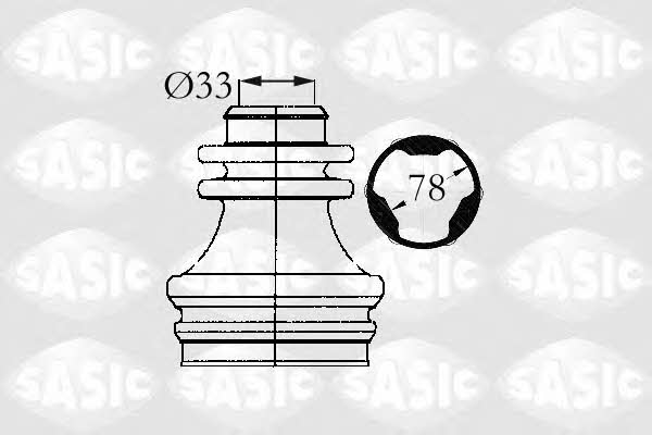 Sasic 4003414 Bellow, driveshaft 4003414: Buy near me in Poland at 2407.PL - Good price!