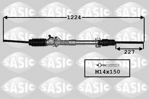 Sasic 4006019B Steering rack without power steering 4006019B: Buy near me in Poland at 2407.PL - Good price!