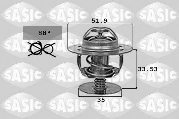 Sasic 9000719 Thermostat, coolant 9000719: Buy near me in Poland at 2407.PL - Good price!