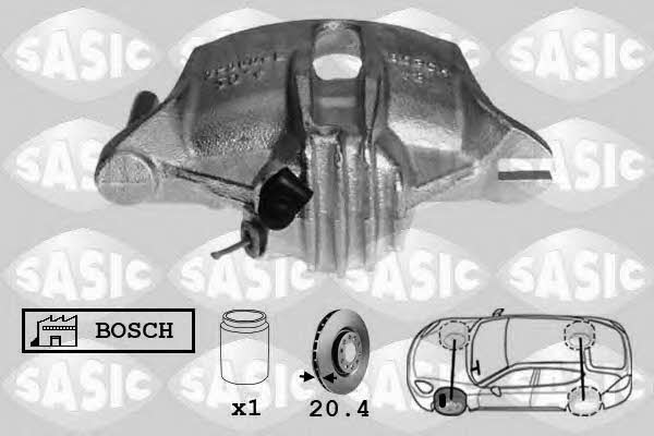 Sasic 6500004 Brake caliper front left 6500004: Buy near me in Poland at 2407.PL - Good price!