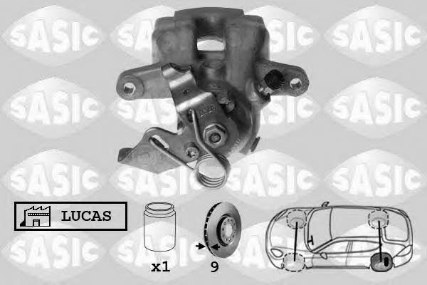 Sasic 6500012 Brake caliper rear left 6500012: Buy near me in Poland at 2407.PL - Good price!