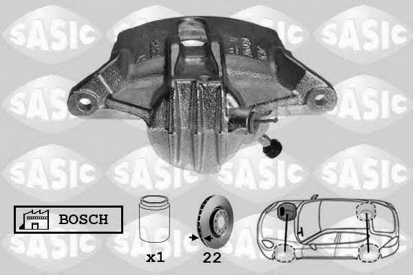 Sasic 6500023 Суппорт тормозной передний правый 6500023: Отличная цена - Купить в Польше на 2407.PL!