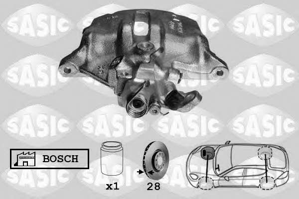 Sasic 6500033 Brake caliper front right 6500033: Buy near me in Poland at 2407.PL - Good price!