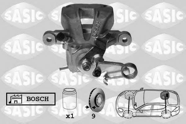 Sasic 6500037 Brake caliper rear right 6500037: Buy near me in Poland at 2407.PL - Good price!