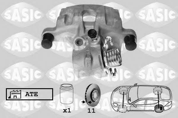 Sasic 6504018 Brake caliper rear left 6504018: Buy near me in Poland at 2407.PL - Good price!