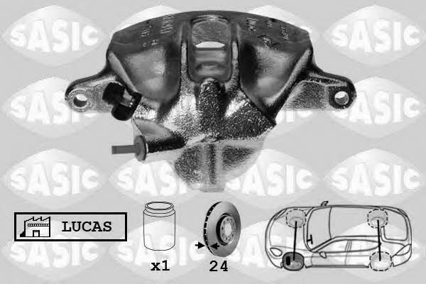 Sasic 6504028 Brake caliper front left 6504028: Buy near me in Poland at 2407.PL - Good price!