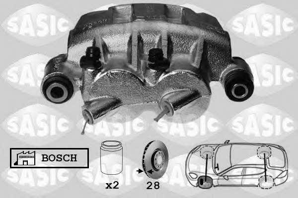 Sasic 6504030 Brake caliper front left 6504030: Buy near me at 2407.PL in Poland at an Affordable price!