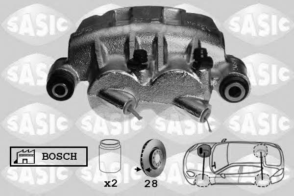 Sasic 6504031 Суппорт тормозной передний правый 6504031: Отличная цена - Купить в Польше на 2407.PL!
