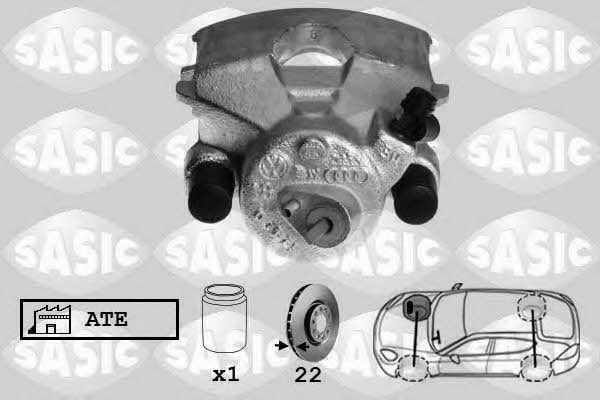 Sasic 6506005 Суппорт тормозной передний правый 6506005: Купить в Польше - Отличная цена на 2407.PL!