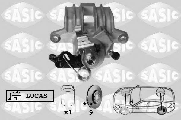 Sasic 6506008 Brake caliper rear left 6506008: Buy near me in Poland at 2407.PL - Good price!