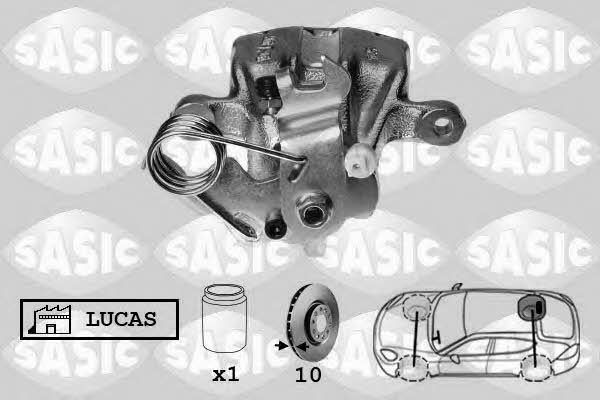 Sasic 6506013 Суппорт тормозной задний правый 6506013: Отличная цена - Купить в Польше на 2407.PL!