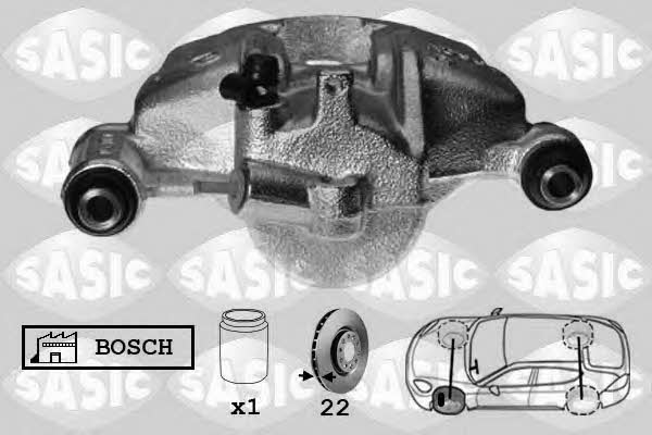 Sasic 6506042 Zacisk hamulcowy przedni lewy 6506042: Dobra cena w Polsce na 2407.PL - Kup Teraz!