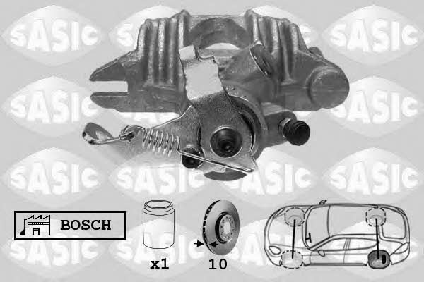 Sasic 6506064 Brake caliper rear left 6506064: Buy near me in Poland at 2407.PL - Good price!