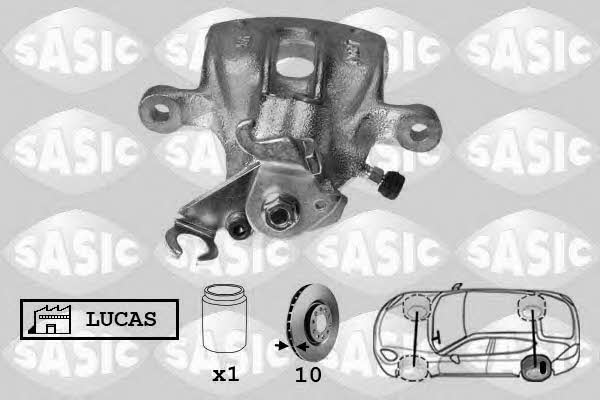 Sasic 6506084 Brake caliper rear left 6506084: Buy near me in Poland at 2407.PL - Good price!