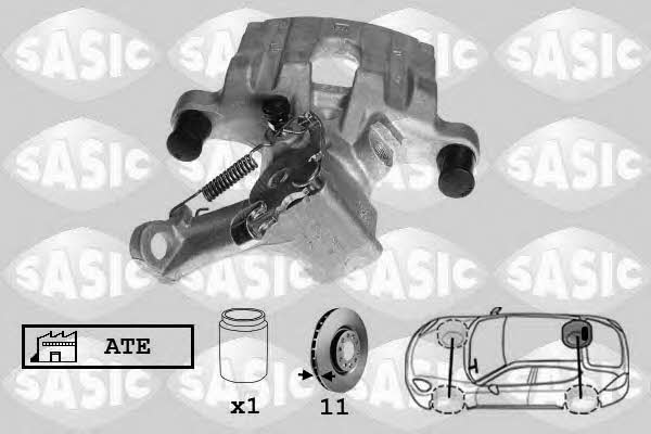 Sasic 6506105 Brake caliper rear right 6506105: Buy near me in Poland at 2407.PL - Good price!