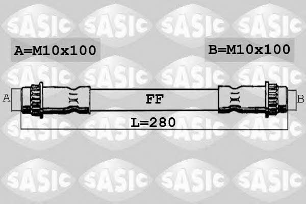 Sasic 6600018 Bremsschlauch 6600018: Kaufen Sie zu einem guten Preis in Polen bei 2407.PL!