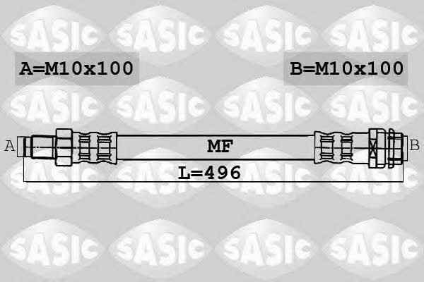 Sasic 6606039 Bremsschlauch 6606039: Kaufen Sie zu einem guten Preis in Polen bei 2407.PL!