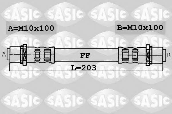 Sasic 6606060 Тормозной шланг 6606060: Отличная цена - Купить в Польше на 2407.PL!